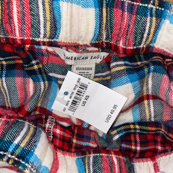 AMERICAN EAGLE NEW WITH TAGS FLANNEL PJ SET - Picture 5 of 6